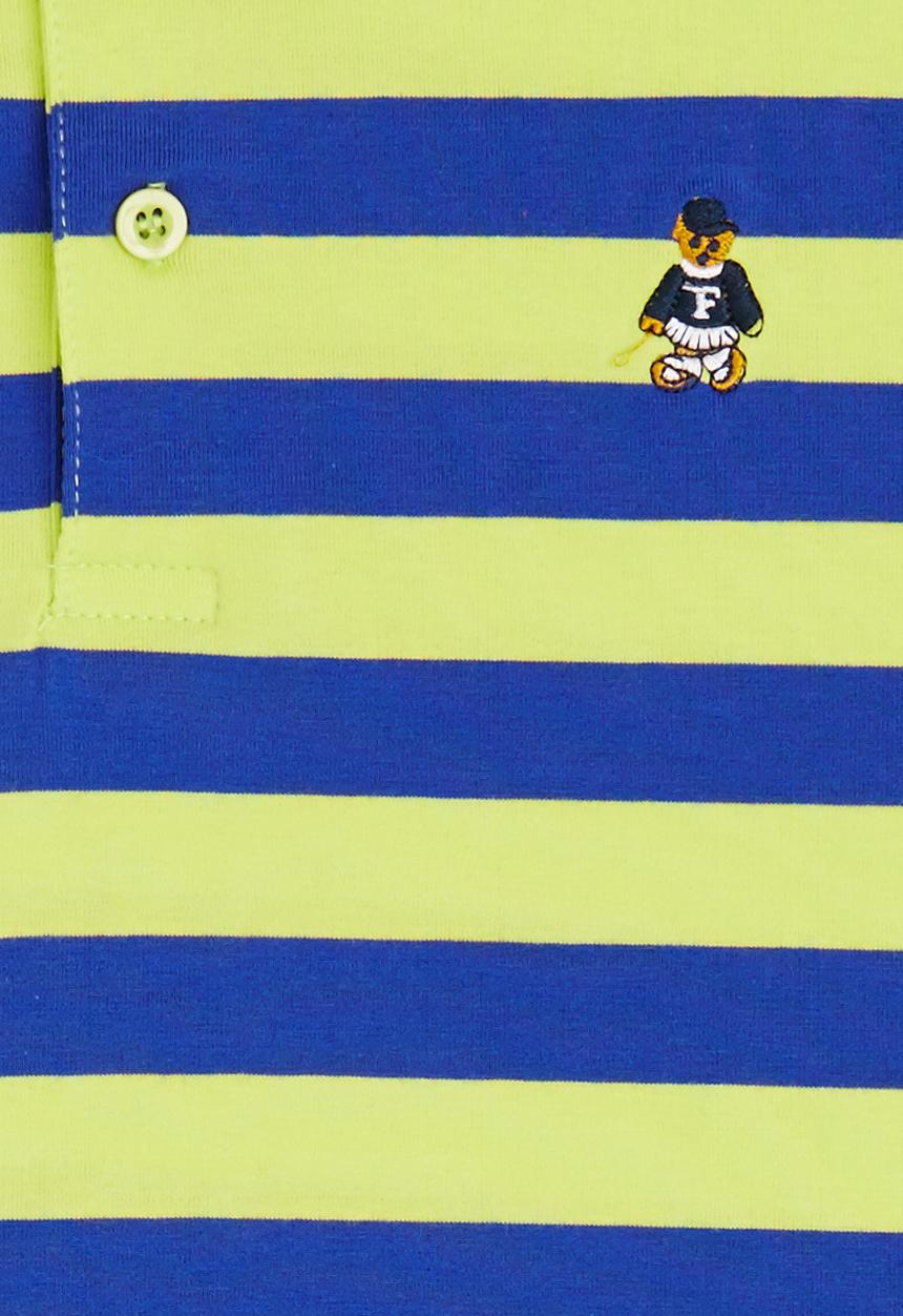 Pop Candy - Stripe Rugby Tee Multi-colour