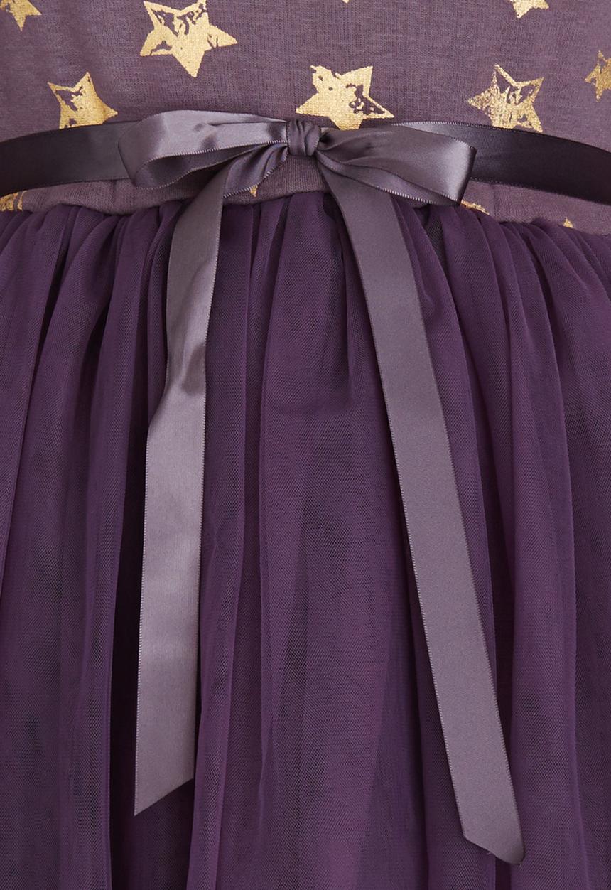 Pop Candy - Combo Dress Dark Purple