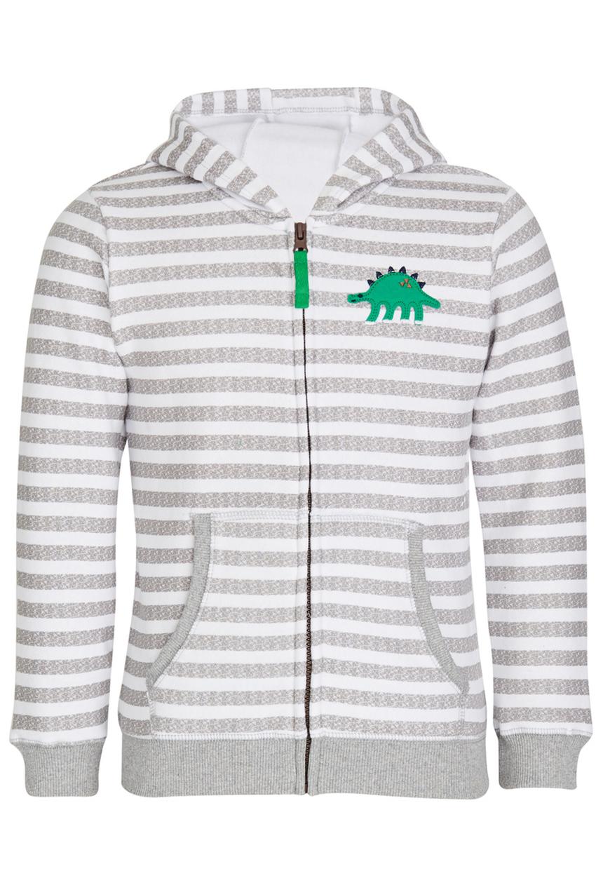 Pop Candy - Zip through Hoodie Grey