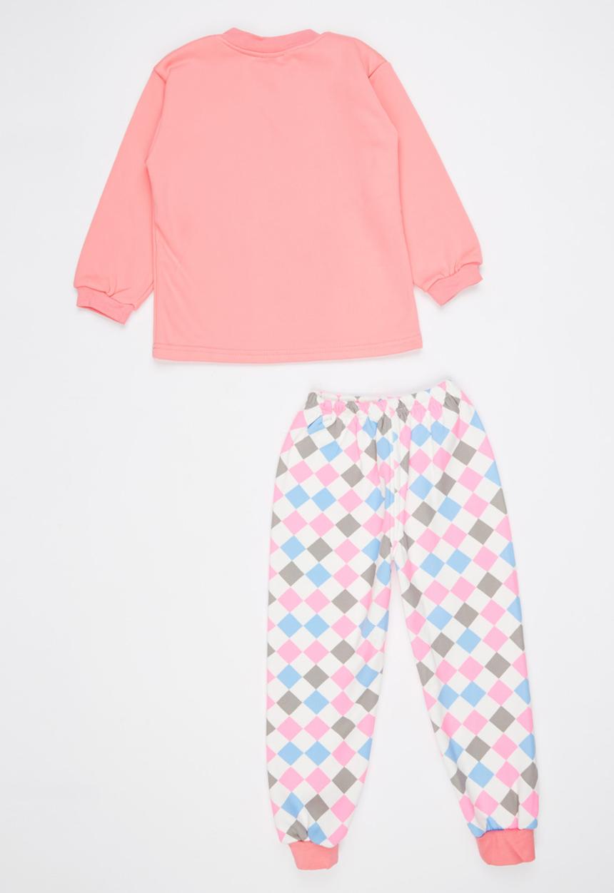Pop Candy - Girls  PJ Set Mid Pink