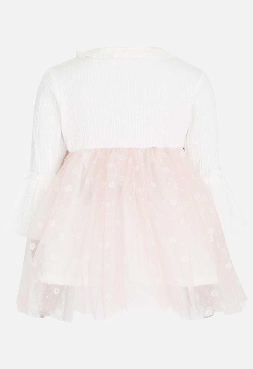 Pop Candy - Tulle Combo Dress Pale Pink