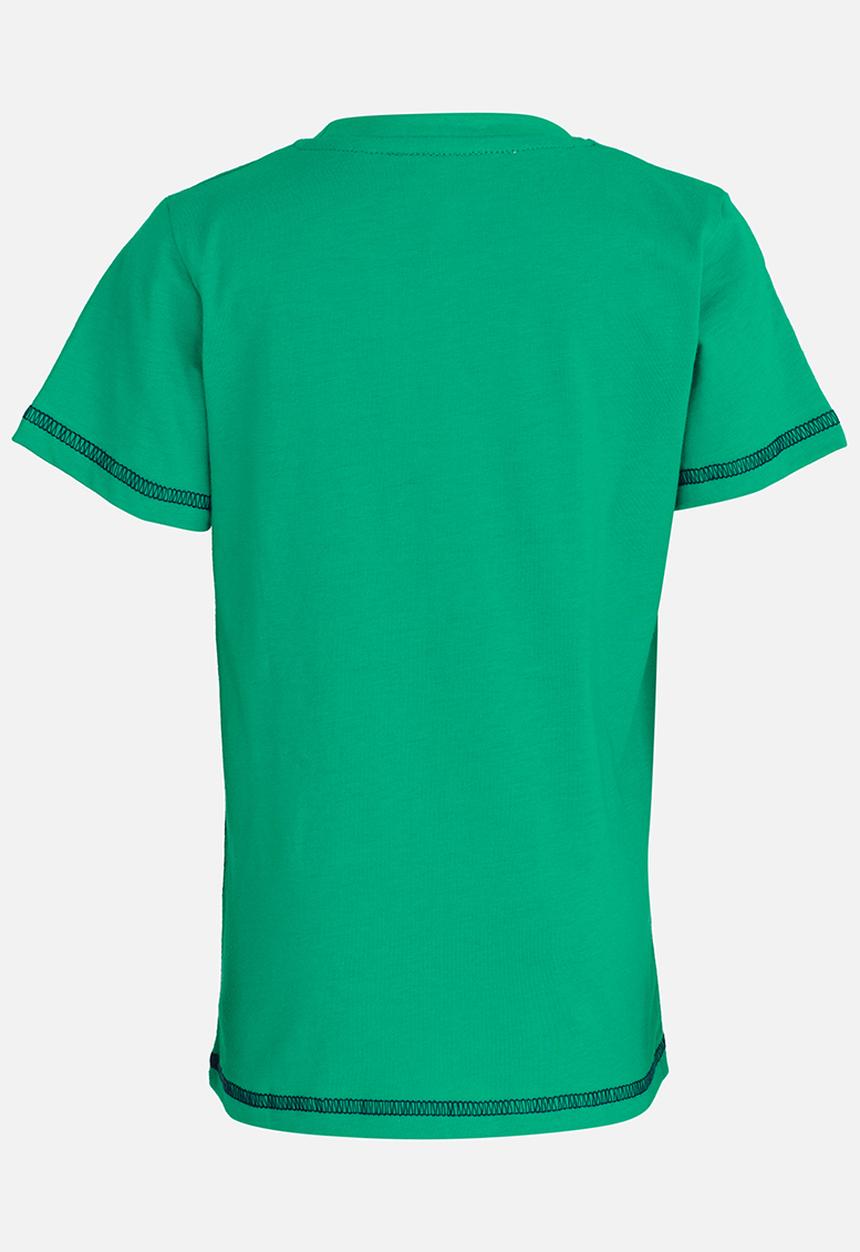 Pop Candy - Printed Short Sleeve Tee Mid Green
