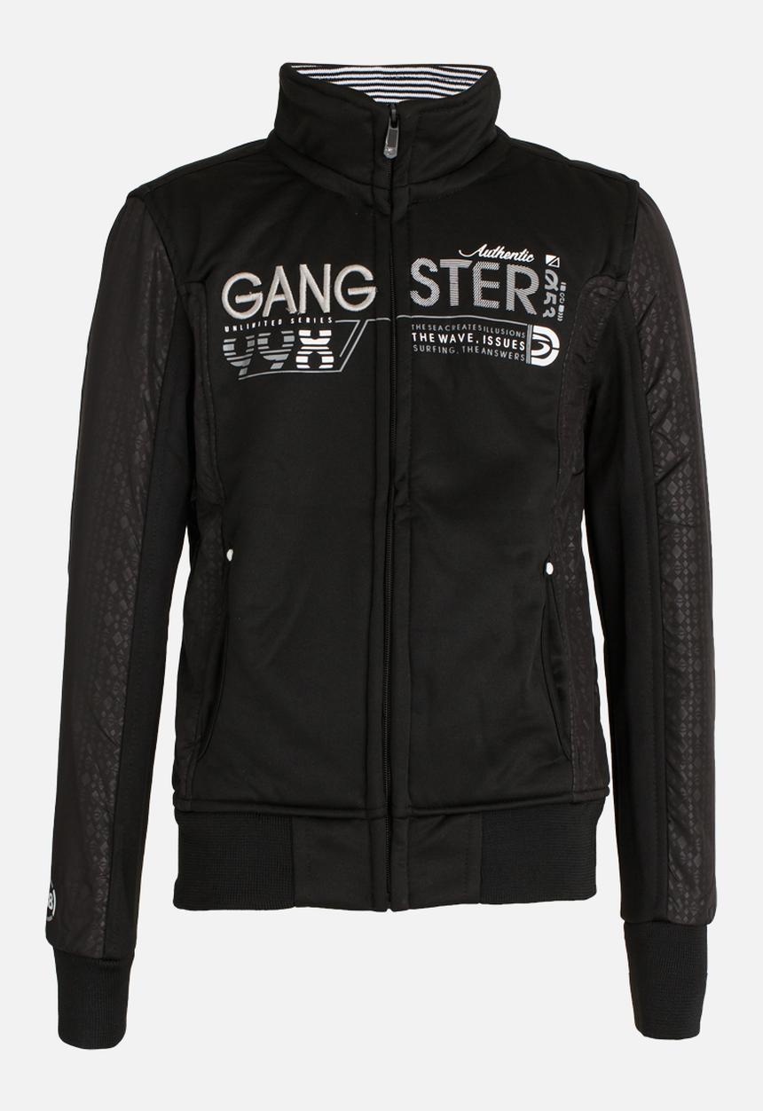 Pop Candy - Gangster printed jacket - black 