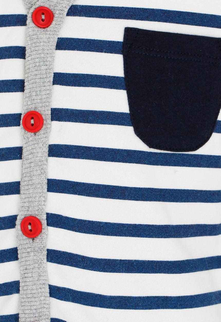Pop Candy - Boys Stripe Cardigan Multi-colour