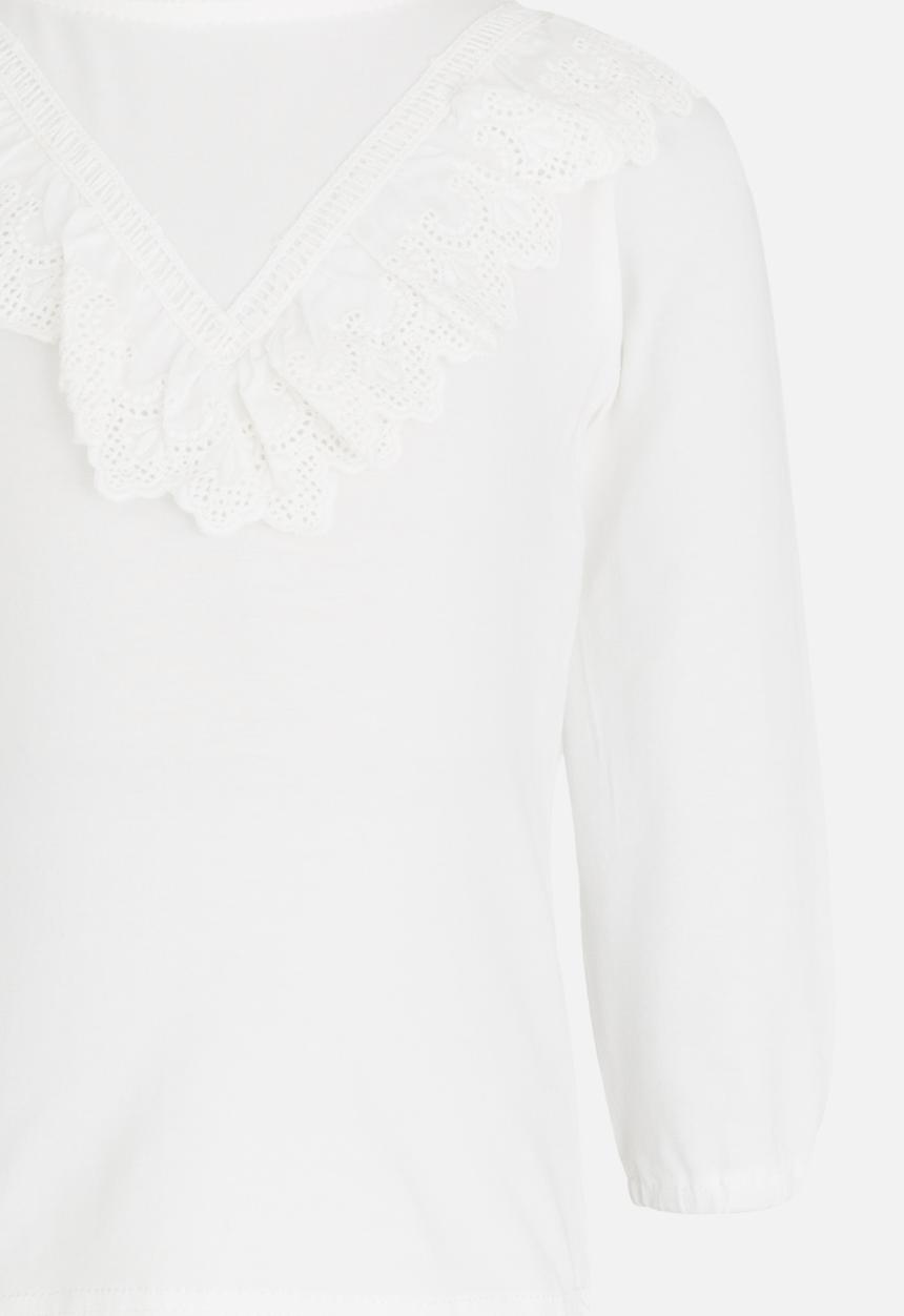 Pop Candy - Long Sleeve Blouse White