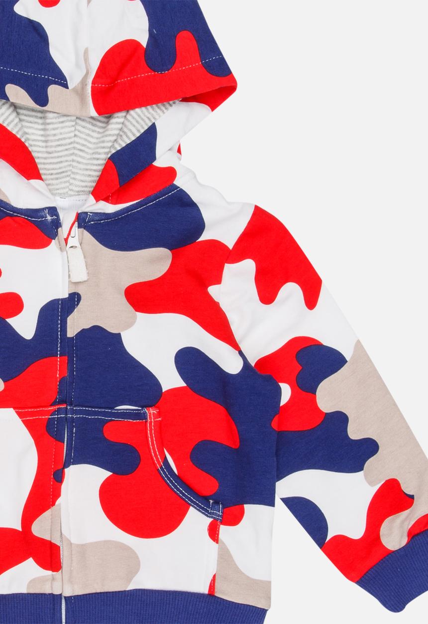 Pop Candy - Camo Hoodie Multi-colour