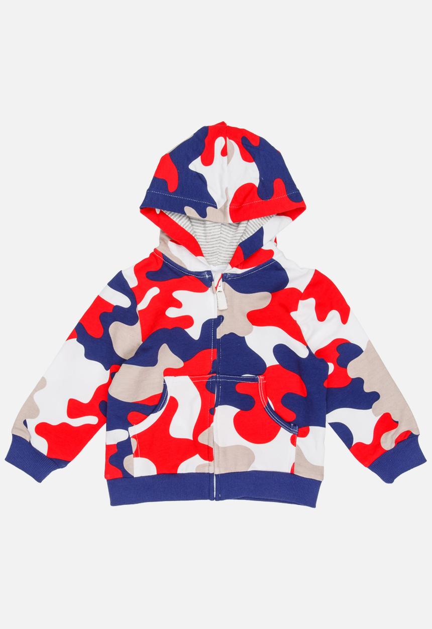 Pop Candy - Camo Hoodie Multi-colour