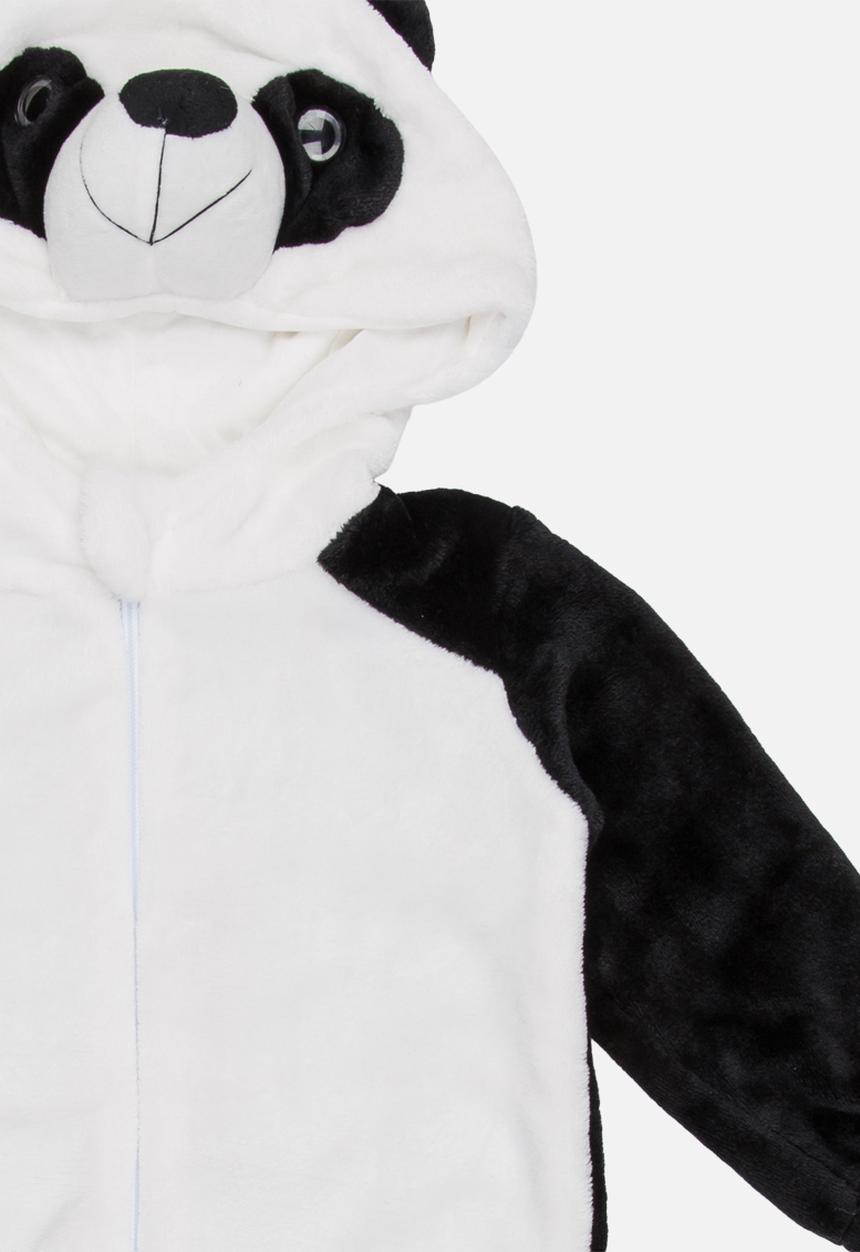 Pop Candy - Panda Onesie Black and White