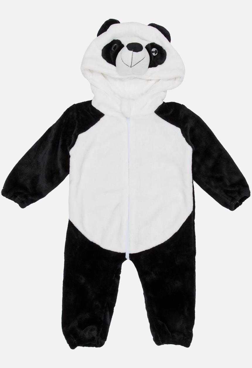 Pop Candy - Panda Onesie Black and White