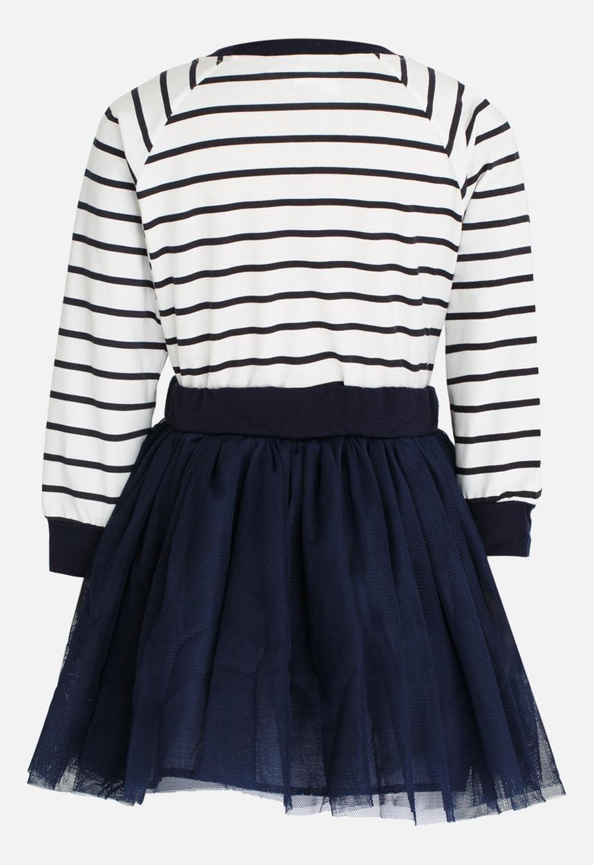 Pop Candy - Long Sleeve Tutu Dress Navy