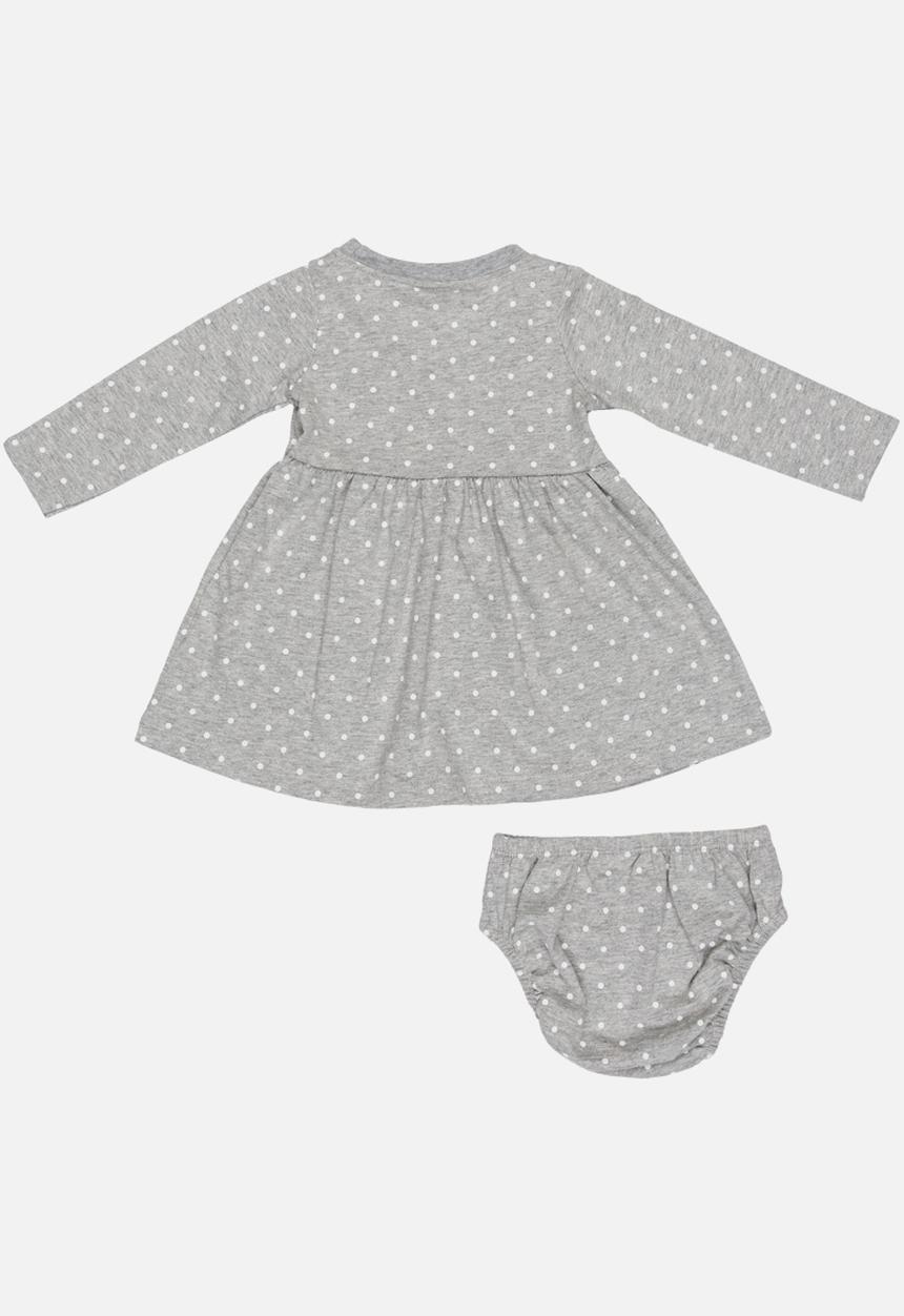 Pop Candy - 2 Piece Dress Set Grey