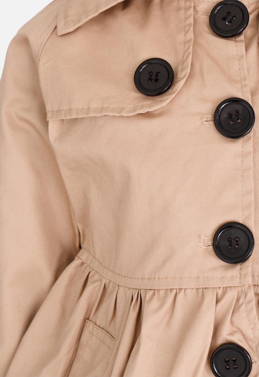 Pop Candy - Swing Coat Beige