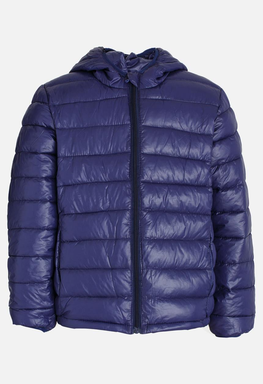 Pop Candy - Puffer Jacket Dark Purple