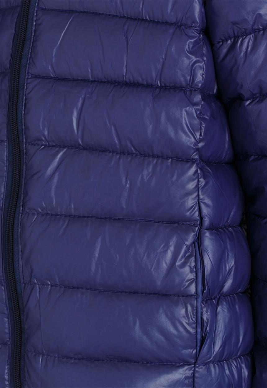 Pop Candy - Puffer Jacket Dark Purple