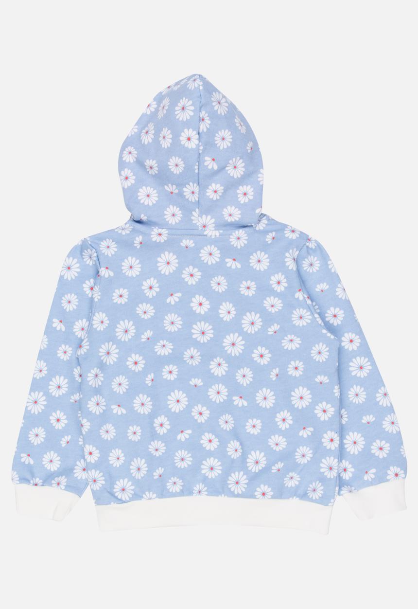 Pop Candy - Flower Hoodie Mid Purple