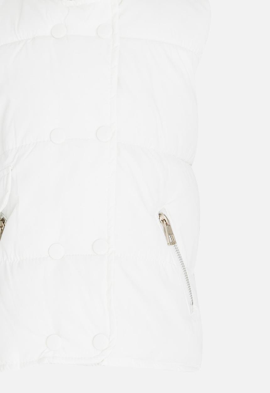 Pop Candy - Girls Puffer Vest White