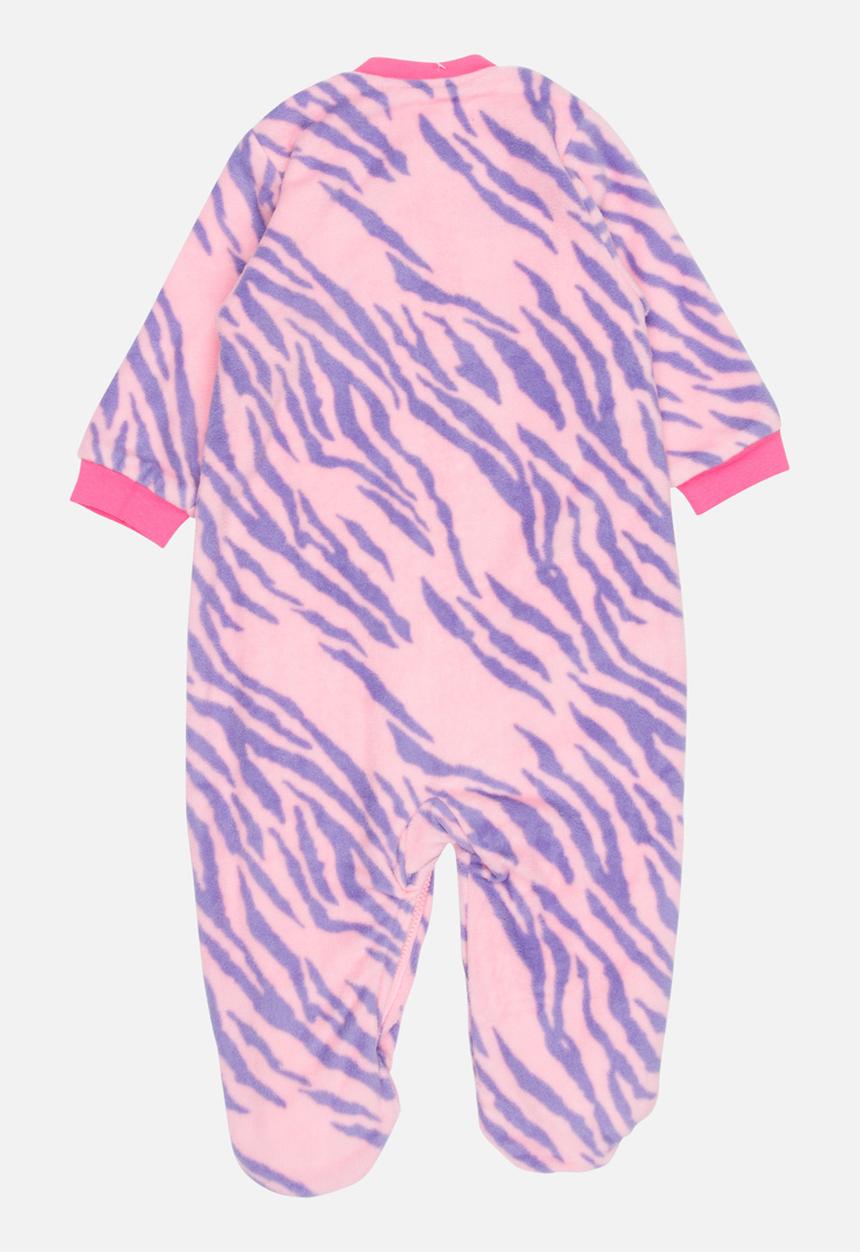 Pop Candy - Printed giraffe bodysuit - pink & purple