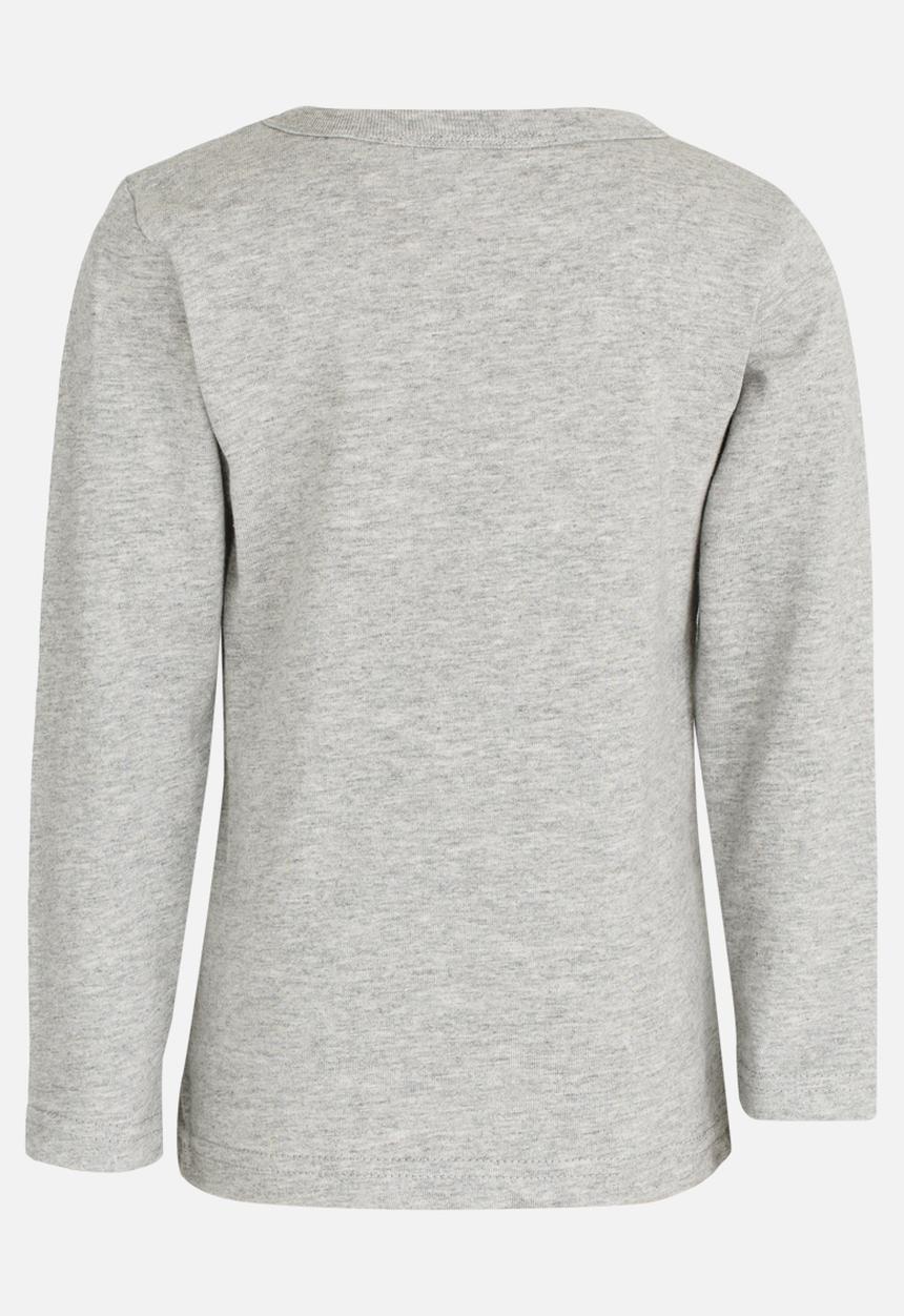 Pop Candy - Printed Tee Grey Melange