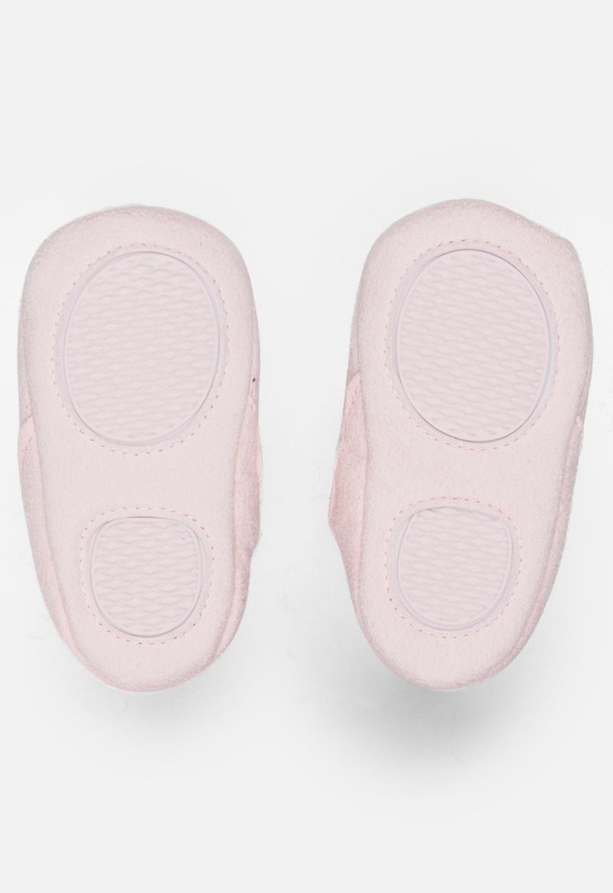 Pop Candy - Pom Pom boots - pale pink