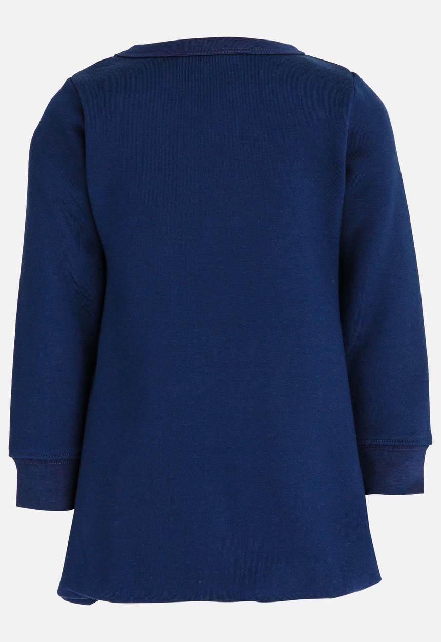 Pop Candy - Girls  Long Sleeve Sweat Top Navy