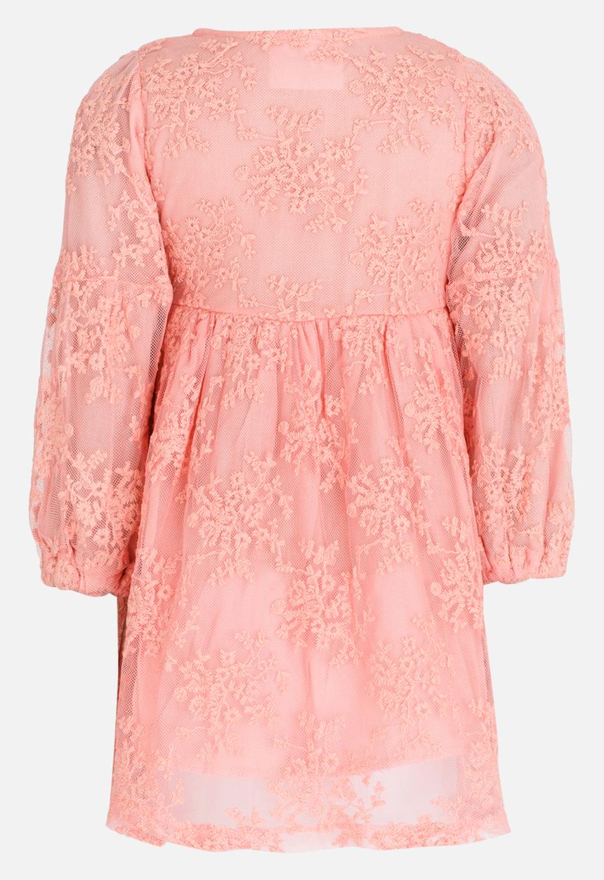 Pop Candy - Bell Sleeve Dress Pale Pink