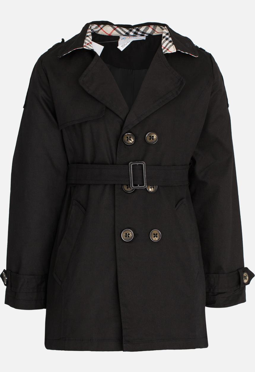Pop Candy - Trench Jacket Black