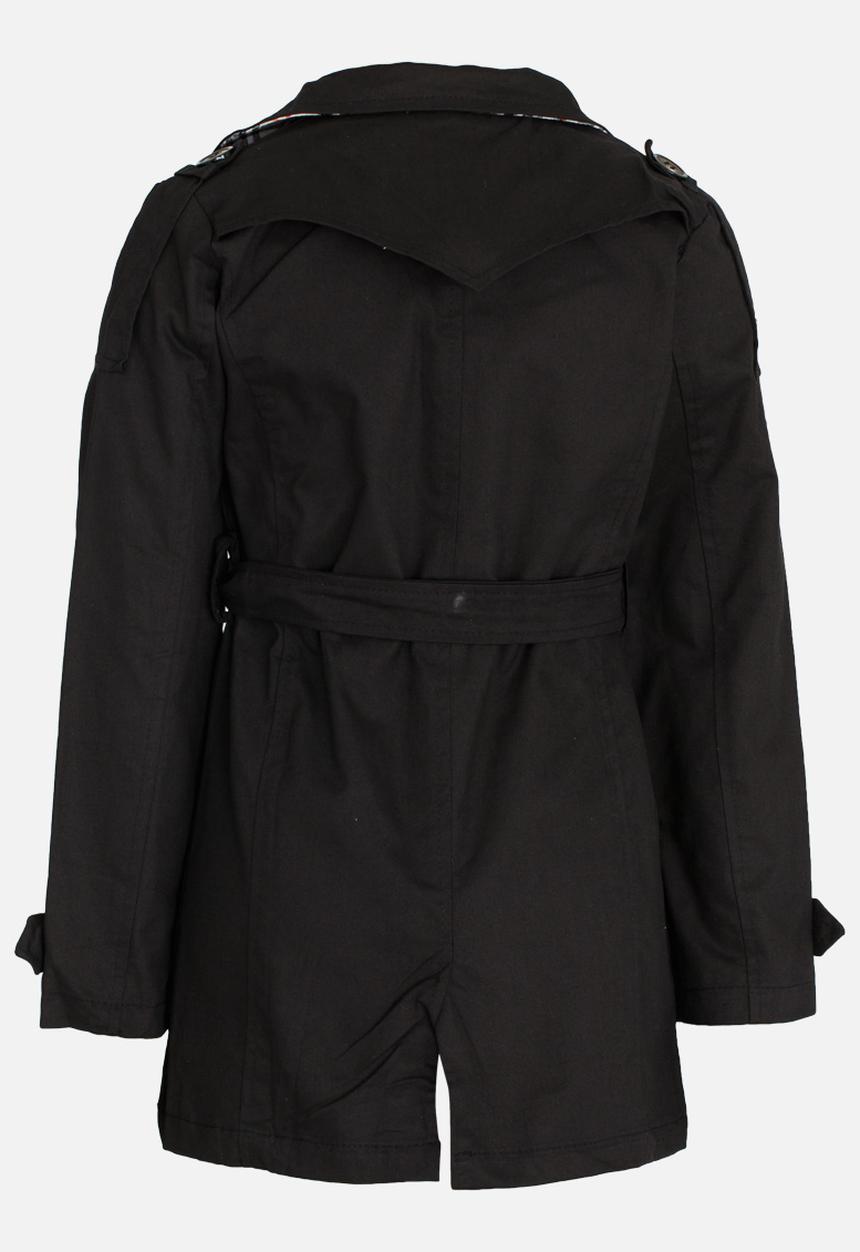 Pop Candy - Trench Jacket Black