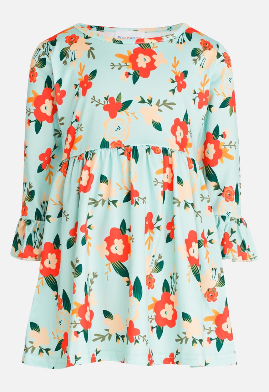 Pop Candy - Printed Dress Multi-colour