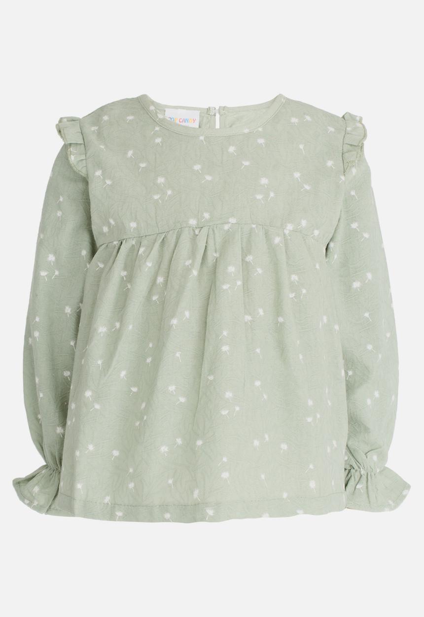 Pop Candy - Babydoll Top Light Green