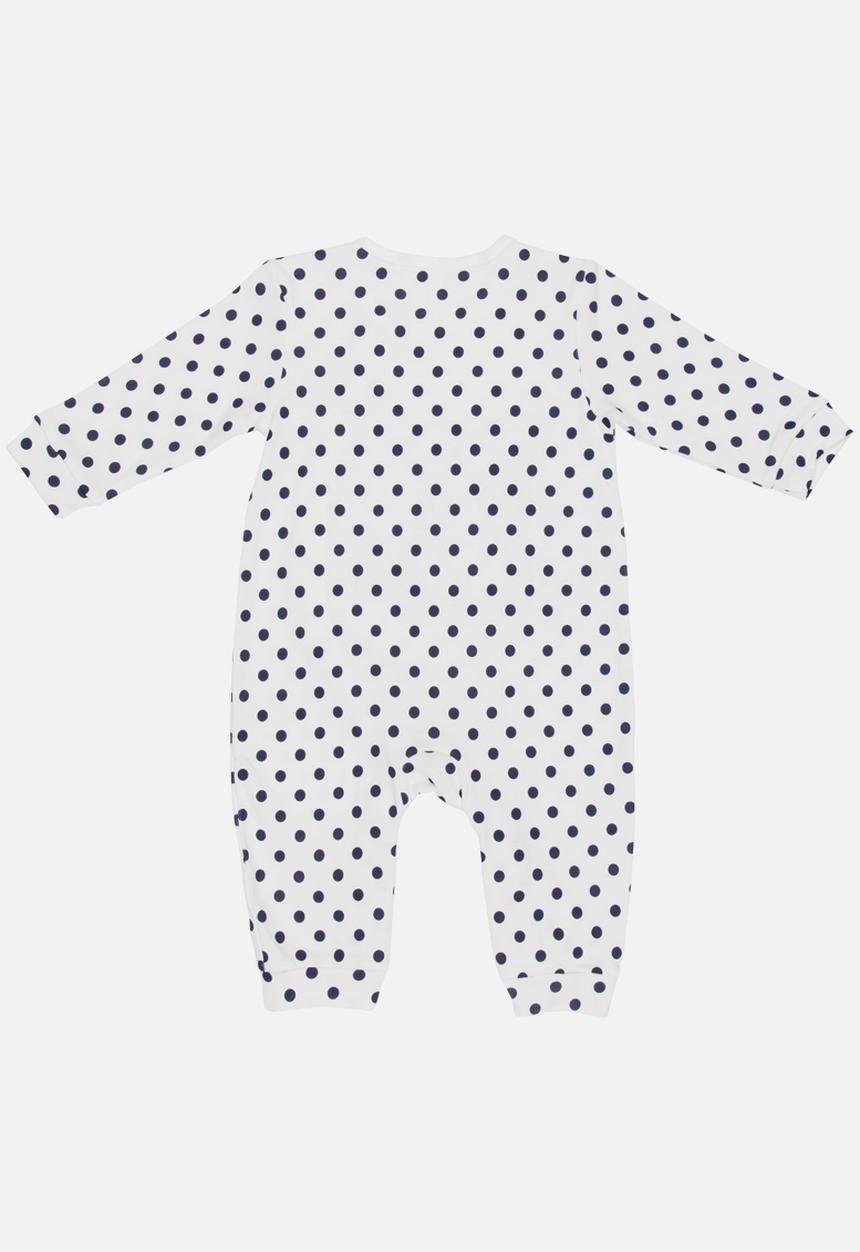 Pop Candy - Printed Sleepsuit White