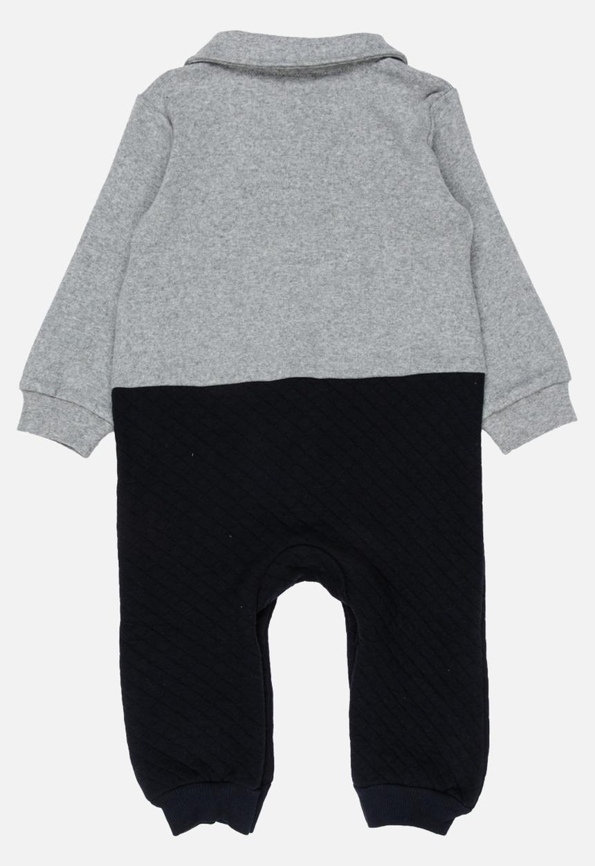 Pop Candy - Printed Romper Grey