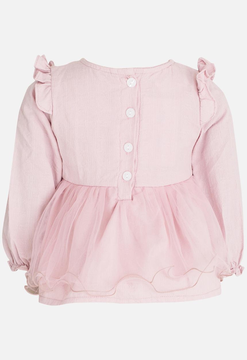 Pop Candy - High Waist Top Pale Pink