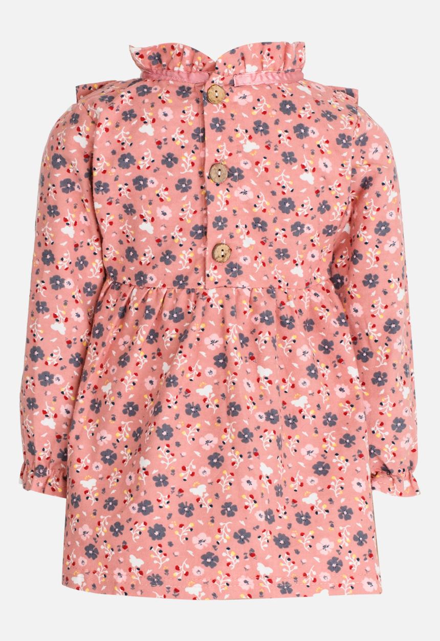 Pop Candy - Printed Dress Mid Pink