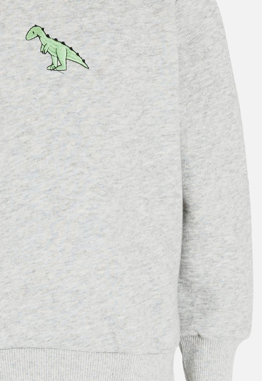 Pop Candy - Boys Crew Neck Grey Melange