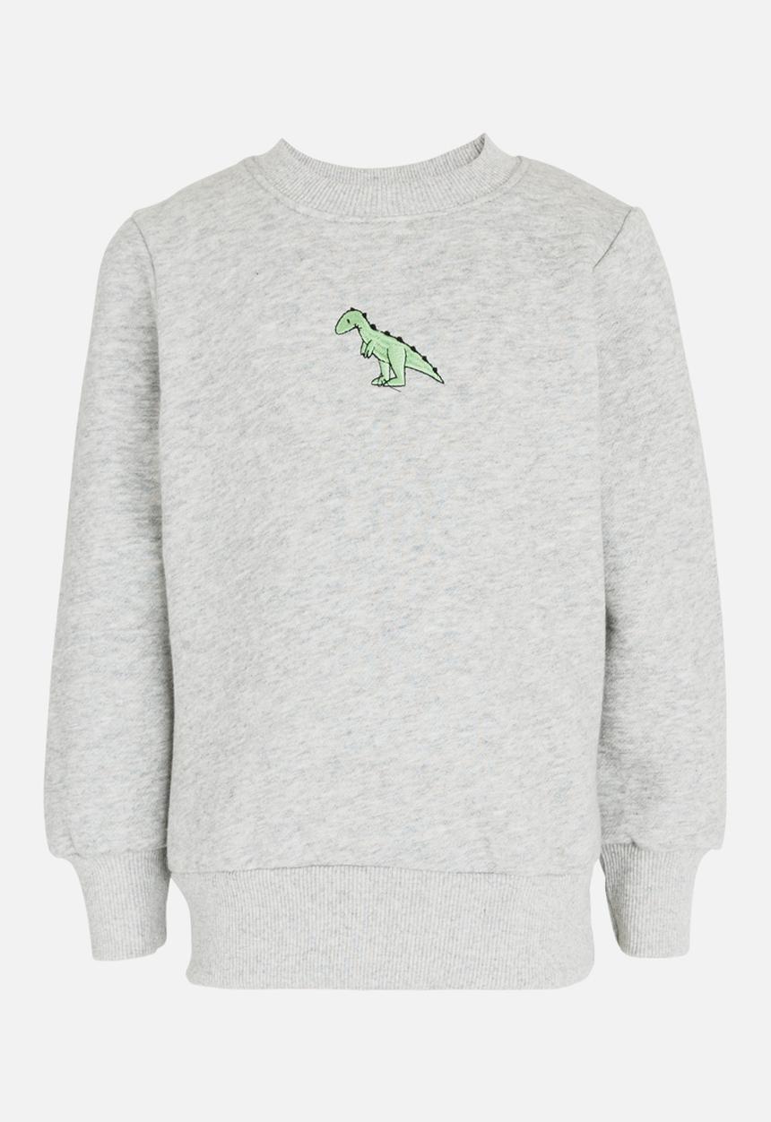 Pop Candy - Boys Crew Neck Grey Melange