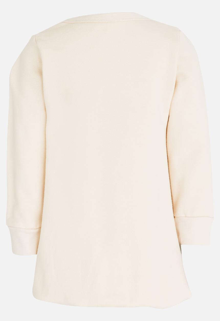 Pop Candy - Girls  Long Sleeve Sweat Top Cream
