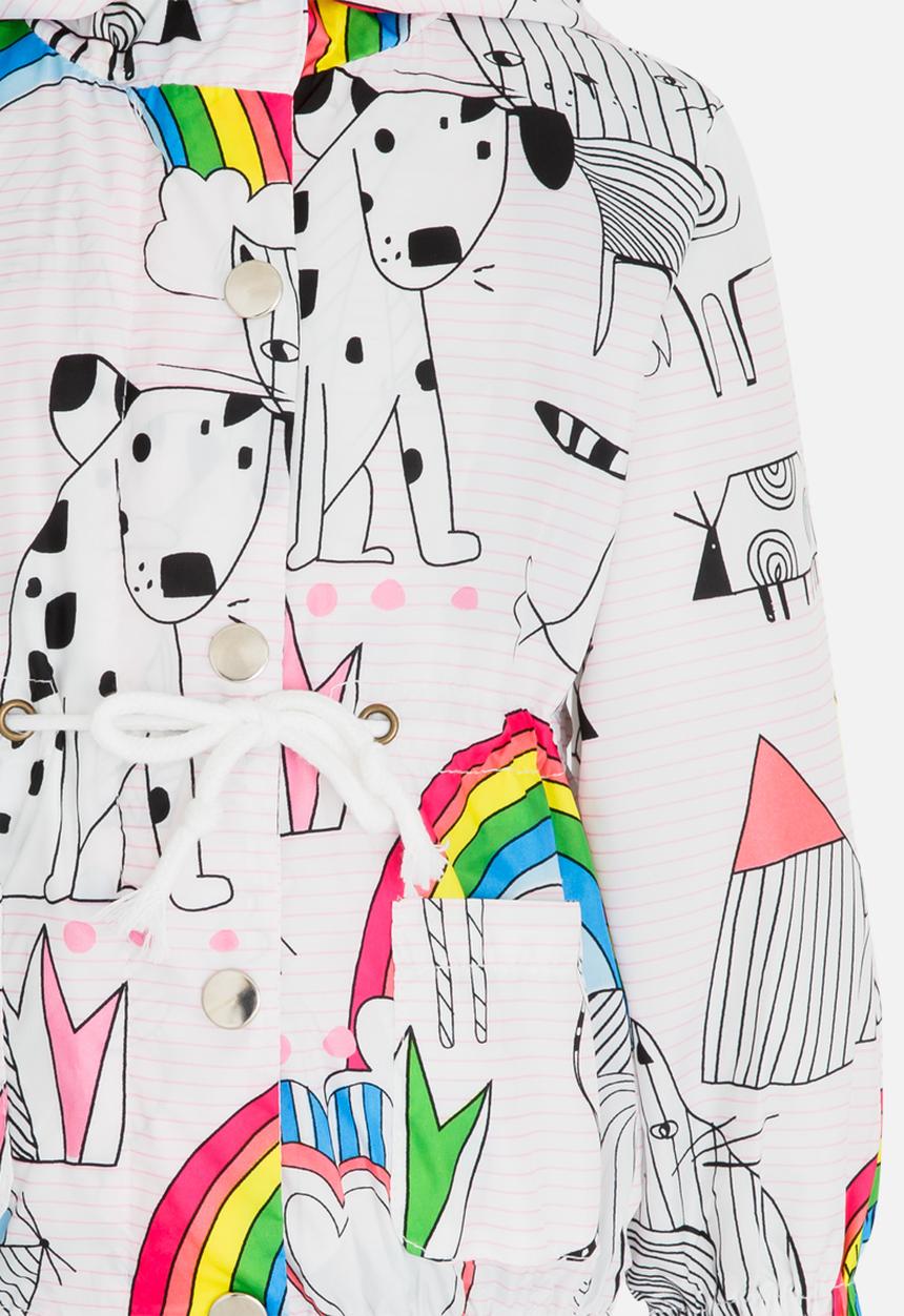 Pop Candy - Girls Printed Hoodie Multi-colour