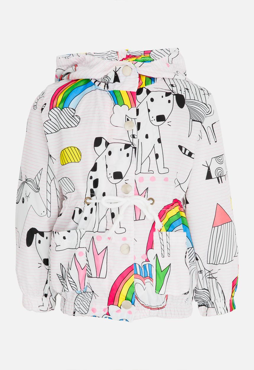 Pop Candy - Girls Printed Hoodie Multi-colour