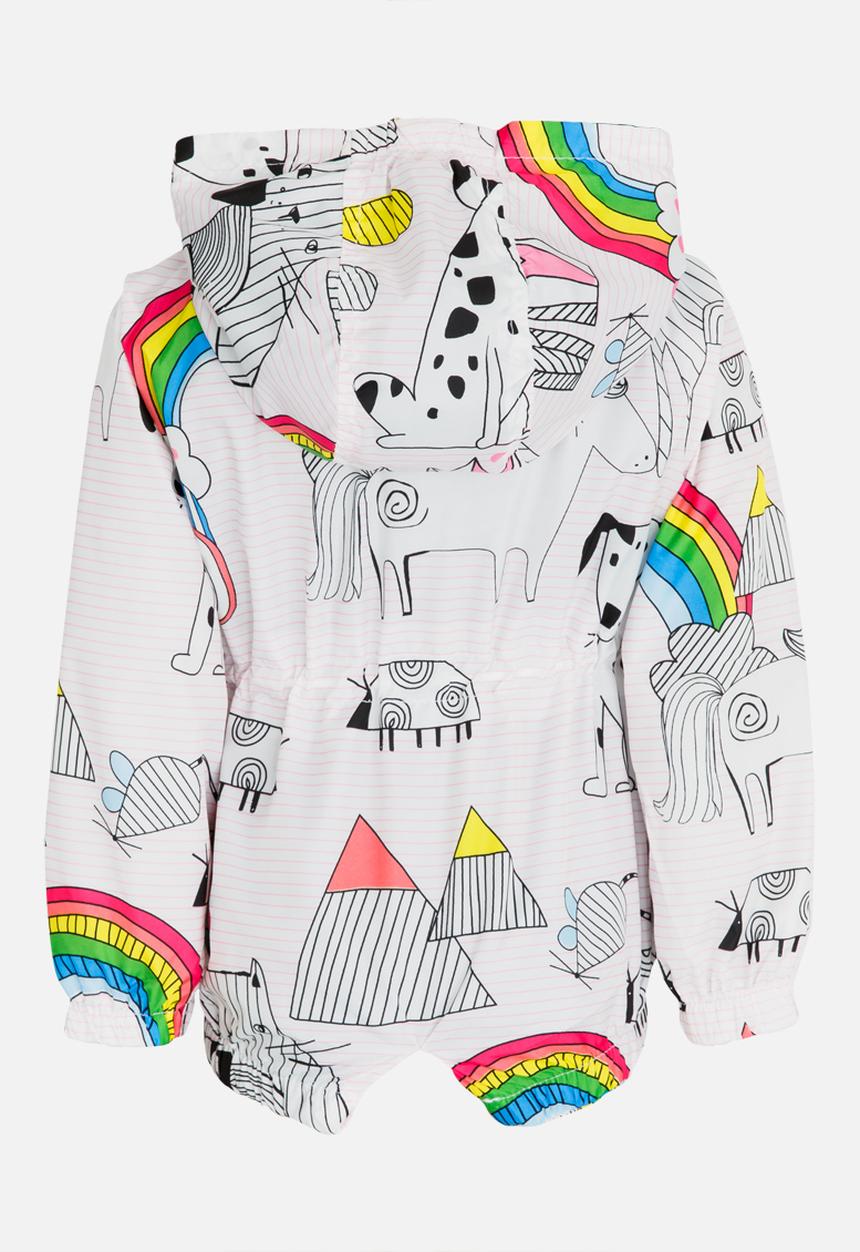 Pop Candy - Girls Printed Hoodie Multi-colour