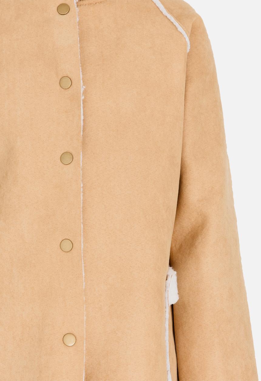 Pop Candy - Girls long jacket - camel