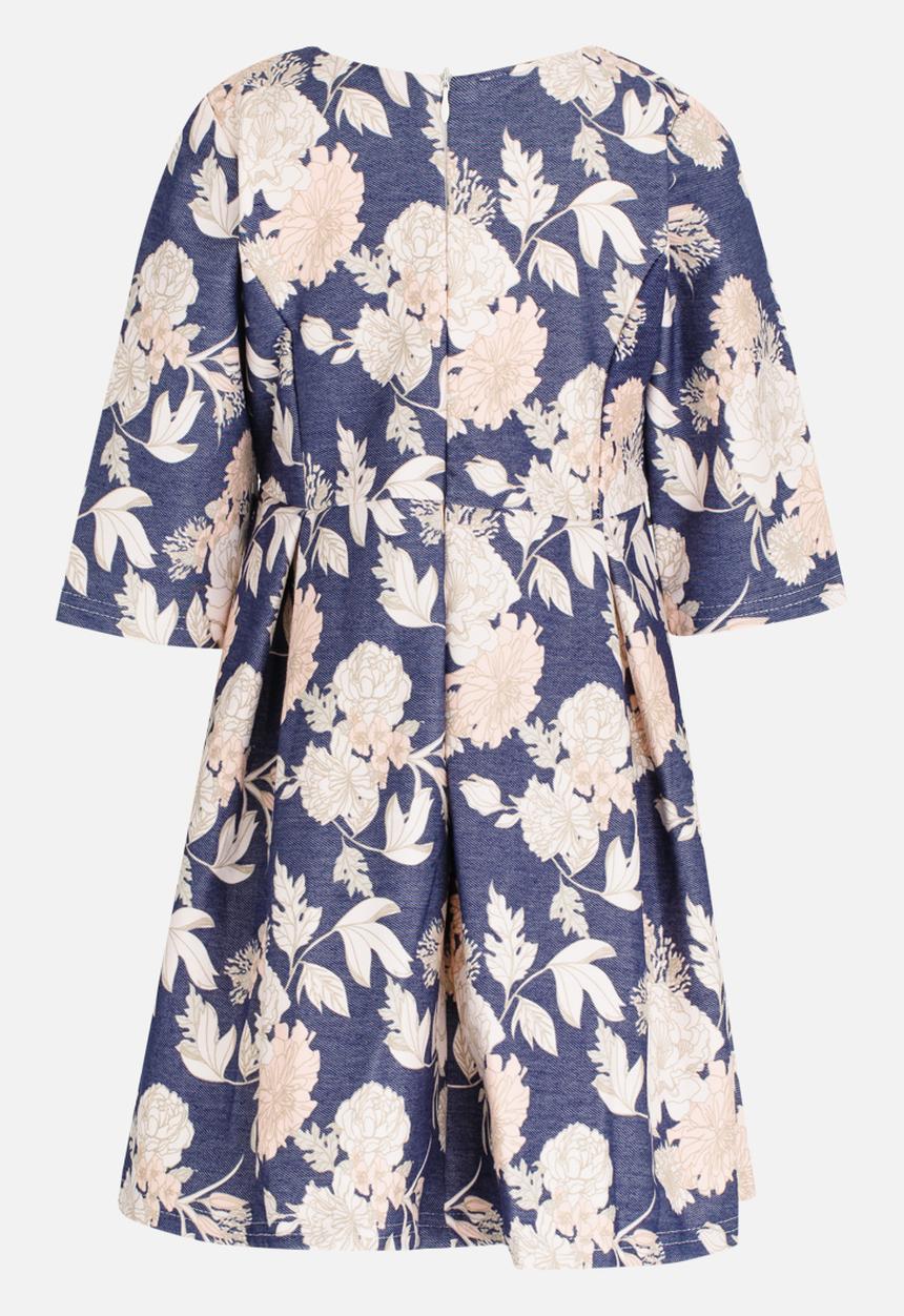 Pop Candy - Floral Printed Dress Multi-colour