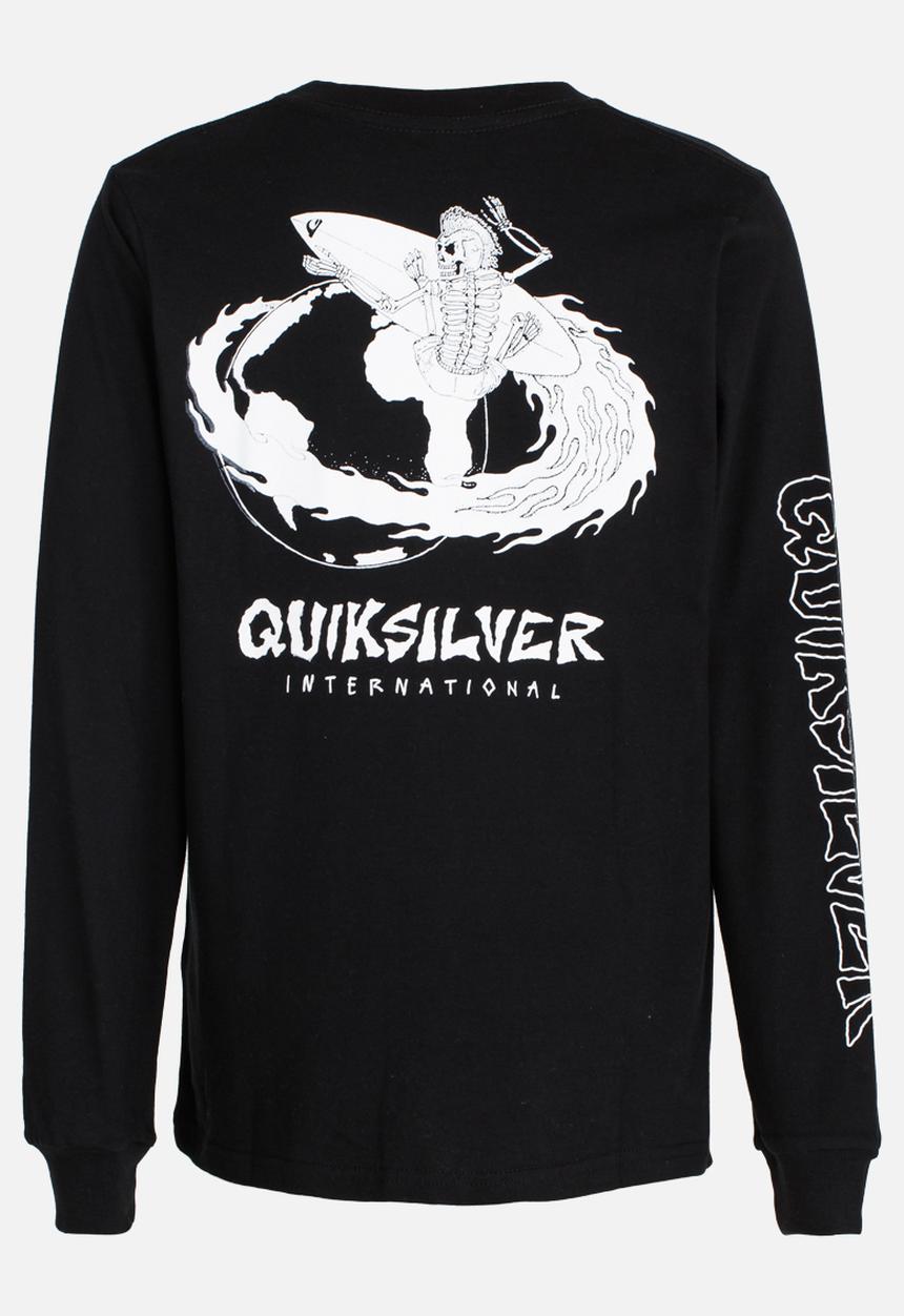 Quiksilver - Quick International Long Sleeve Tee Black