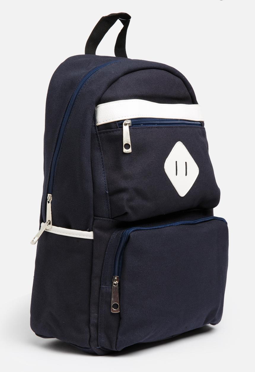 Pop Candy - Backpack with multiple compartments - navy