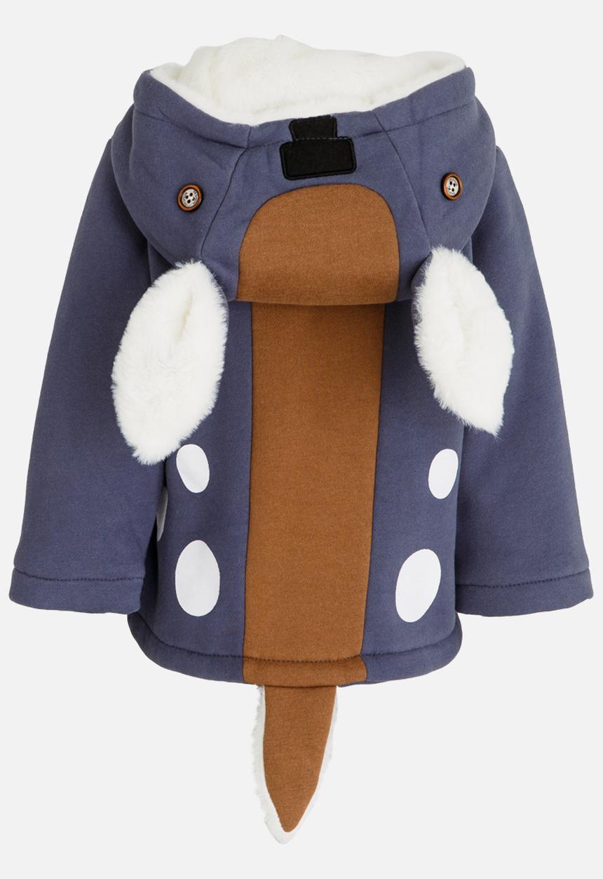 Pop Candy - Boys Hooded Jacket Grey