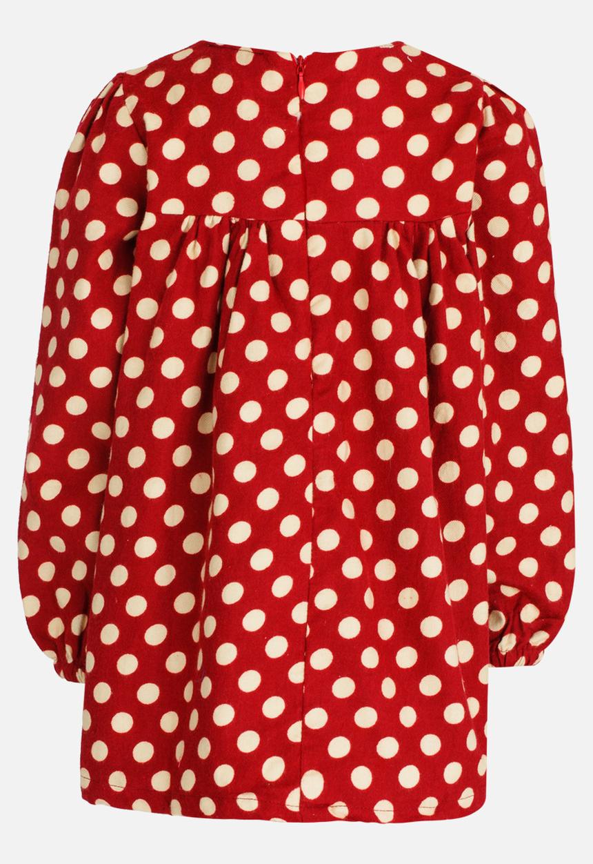 Pop Candy - Printed Dress Red