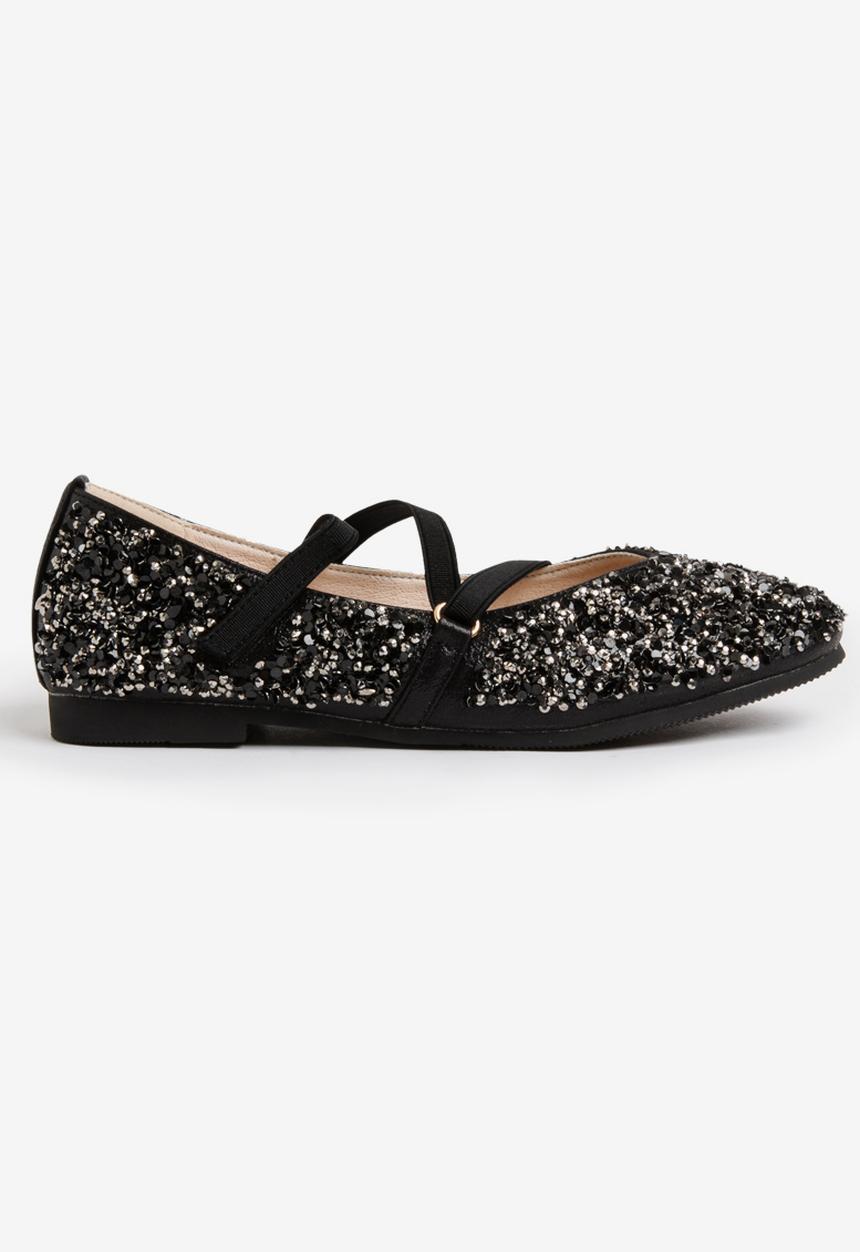 Pop Candy - Ballerina Sequin pump - black 