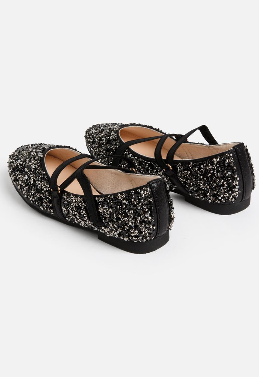 Pop Candy - Ballerina Sequin pump - black 