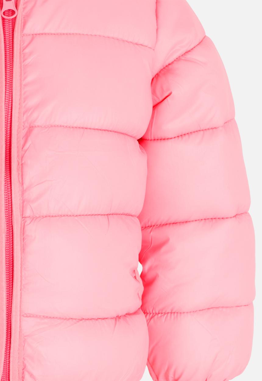 Pop Candy - Girls Puffer Jacket Dark Pink