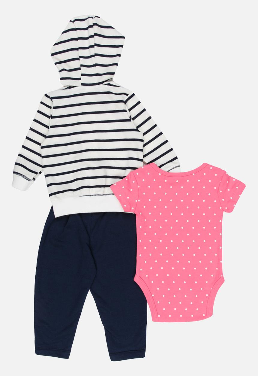 Pop Candy - 3 Piece Hooded  Set Multi-colour
