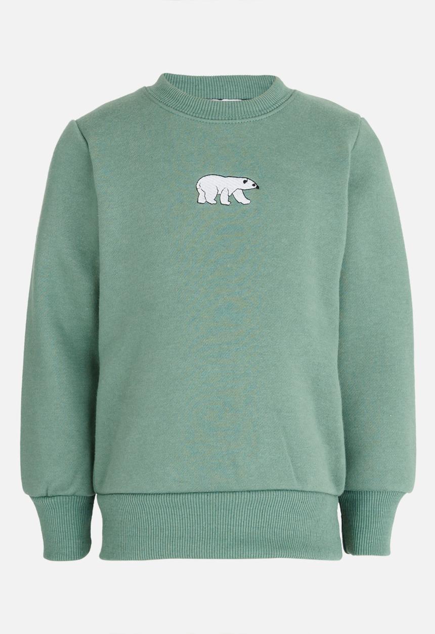 Pop Candy - Boys Crew Neck Khaki Green